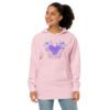Twin Souls Heart Unisex midweight hoodie - Image 2