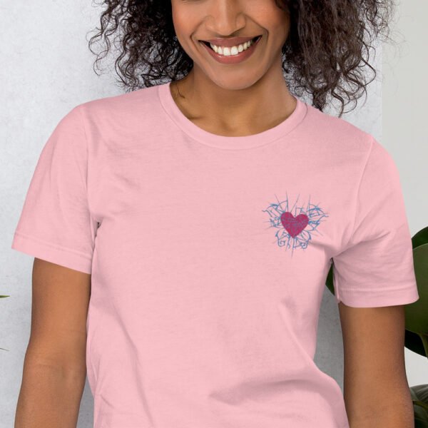 Twin Souls Heart Unisex t-shirt
